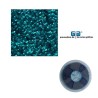 ROLLO LENTEJUELA  REDONDA 25 MTS. C/ADHESIVO 5MM TURQUESA SUBLIMAR SUBLIMACION YTISPA