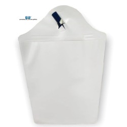 BOLSA PARA BASURA DE CARRO BLANCA PAQUETE DE 50 PIEZAS VINIL