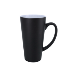 TAZA MAGICA CONICA MAGICA NEGRA 17 OZ PARA SUBLIMAR 500 ML ENCOGRAPHICS SUBLIMACION
