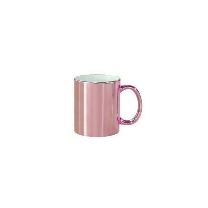 TAZA ESPEJO ROSA 11 OZ PARA SUBLIMAR 325 ML SUBLIMACION ENCOGRAPHICS