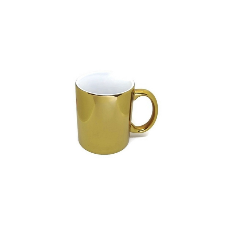 TAZA ESPEJO ORO 11 OZ PARA SUBLIMAR 325 ML SUBLIMACION ENCOGRAPHICS