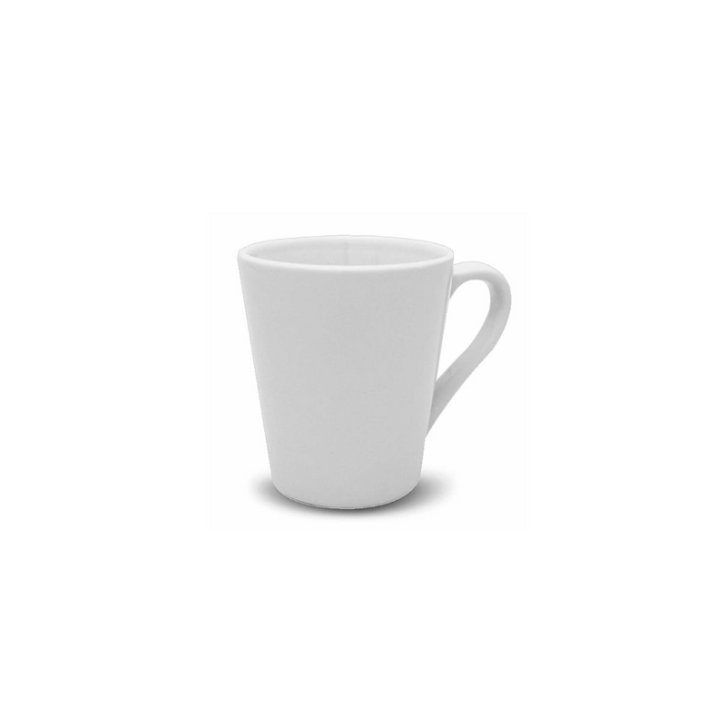 TAZA BLANCA CONICA 12 OZ PARA SUBLIMAR 354 ML SUBLIMACION ENCOGRAPHICS