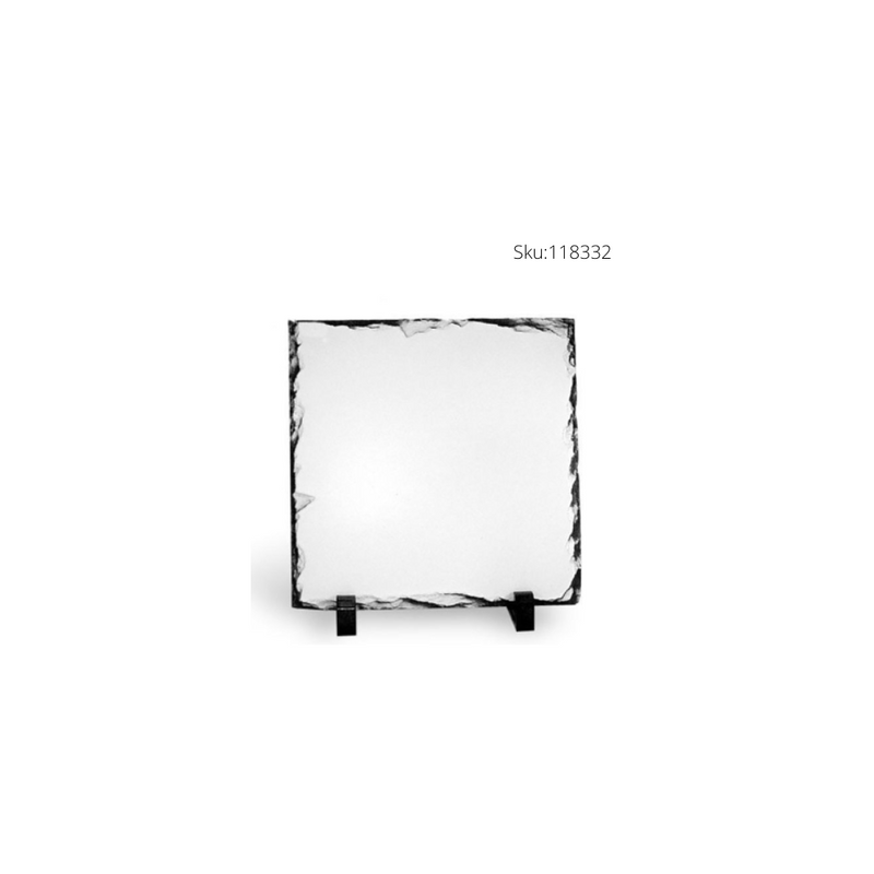 PIEDRA BLANCA 30X30 CMS PIEZA PARA SUBLIMAR SUBLIMACION ENCOGRAPHICS