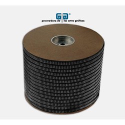 BOBINA ARILLO METALICO DOBLE 5/8" NEGRO  articulo sobre pedido