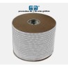 BOBINA ARILLO METALICO DOBLE 5/8" BLANCO articulo sobre pedido
