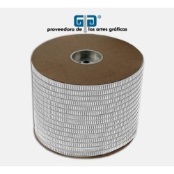 BOBINA ARILLO METALICO DOBLE 5/16" BLANCO articulo sobre pedido