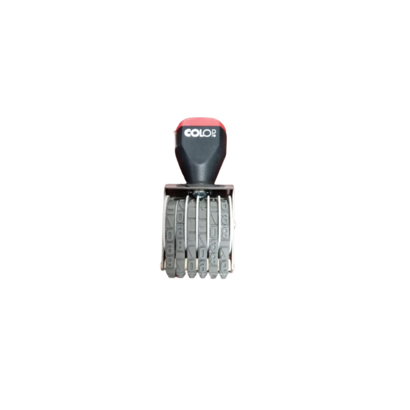 NUMERADOR	COLOP	05006	6 DIGITOS  MEDIDA 5 MM SIN TINTA