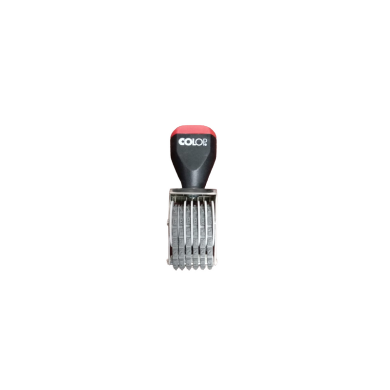 NUMERADOR	COLOP 03006	6 DIGITOS MEDIDA 3 MM SIN TINTA