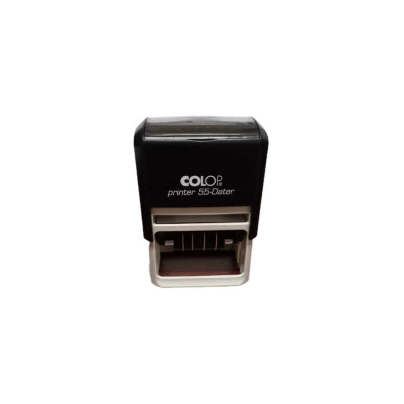 FECHADOR COLOP	PRINTER 55 MEDIDA 40 X 60 MM TINTA NEGRO	AUTOENTINTABLE