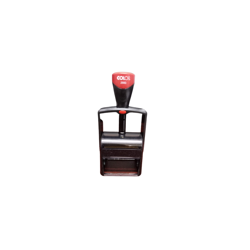 FECHADOR	COLOP	2660 MEDIDA 37 x 58 MM  TINTA NEGRO	AUTOENTINTABLE