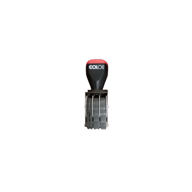 FECHADOR  COLOP  03000  SIN PLACA SENCILLO  MEDIDA 3 MM SIN TINTA