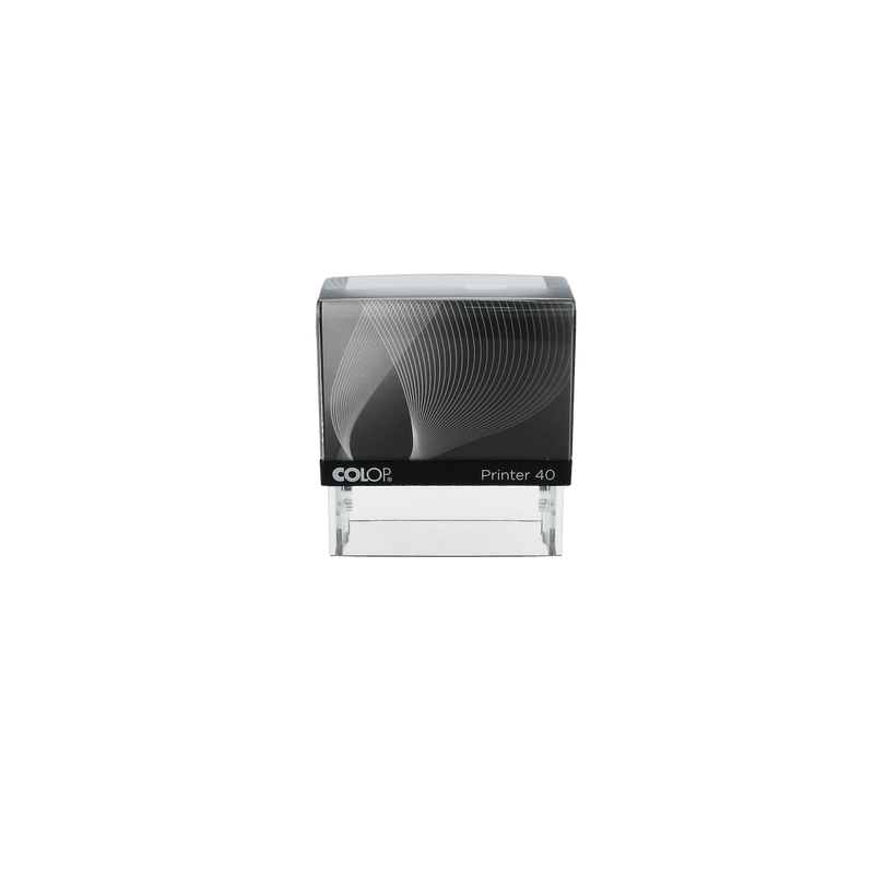 SELLO  COLOP	PRINTER 40 MEDIDA 23 X 59 MM TINTA NEGRO	AUTOENTINTABLE