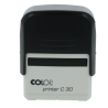 SELLO COLOP	C 30	 MEDIDA 18 X 47 MM TINTA	NEGRO	AUTOENTINTABLE