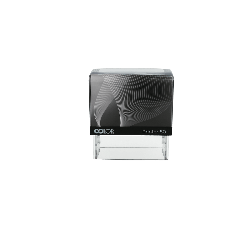 SELLO COLOP PRINTER 50  MEDIDA 30 X 69 MM TINTA NEGRO AUTOENTINTABLE
