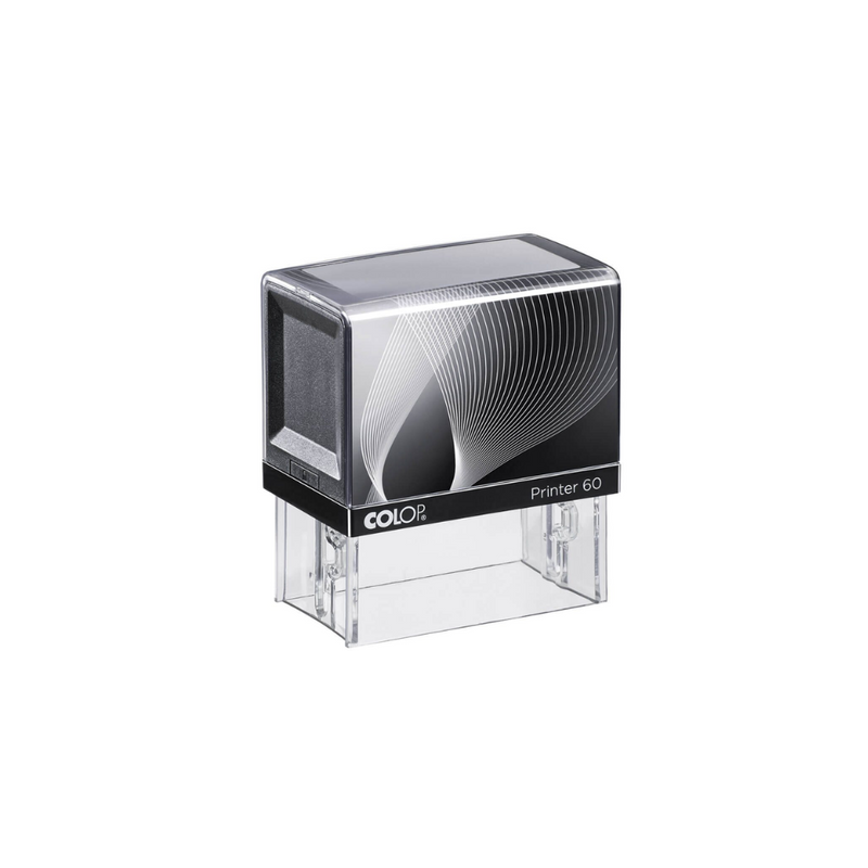SELLO COLOP	PRINTER 60 MEDIDA	37 X 76 MM	TINTA NEGRO	AUTOENTINTABLE