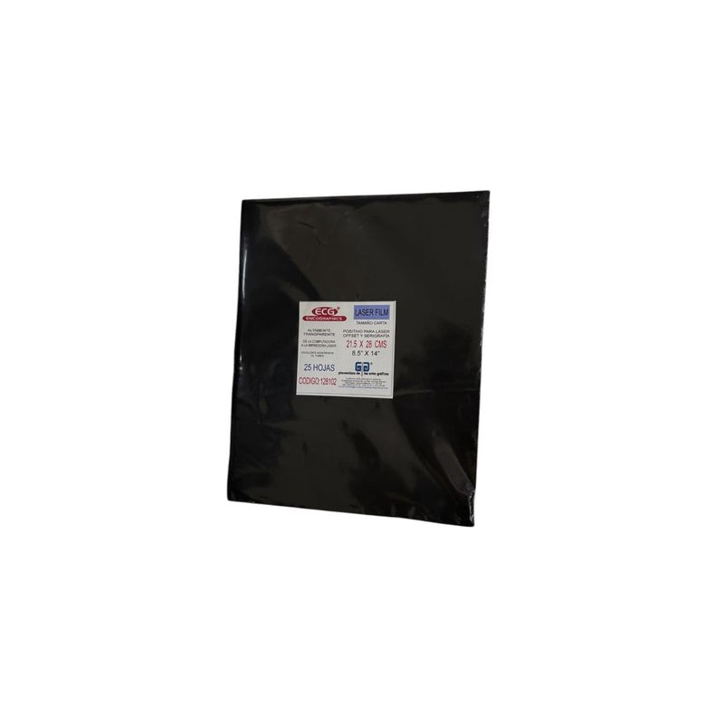LASER FILM POSIFILM POLIESTER TAMAÑO CARTA 25 HOJAS 216 X 279 (8.5 X 11") MARCA ENCOGRAPHICS
