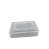 CAJA PLASTICA PARA TARJETAS DE PRESENTACION (20 PIEZAS) ENCOGRAPHICS