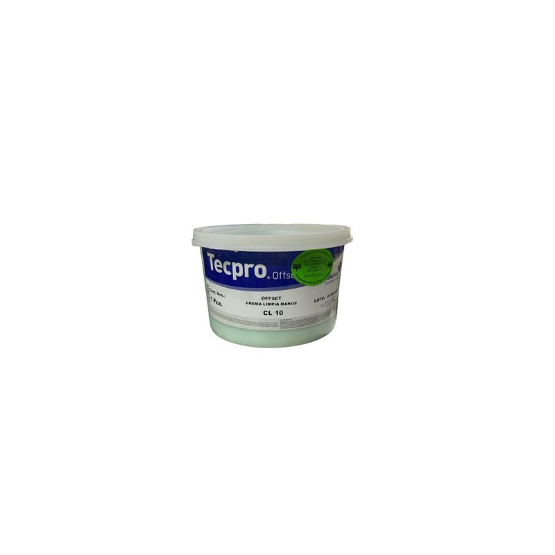 CREMA LIMPIA MANOS TECPRO SANCHEZ CONTENIDO 1 KILO CLAVE CL 10