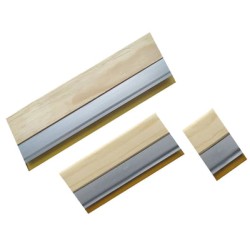 RASERO DE MADERA CON ALUMINIO DE 20 CMS ENCOGRAPHICS PARA SERIGRAFIA