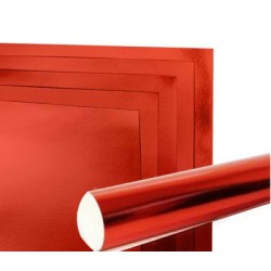 CARTULINA METALICA ROJA ECG 50X65 230 G