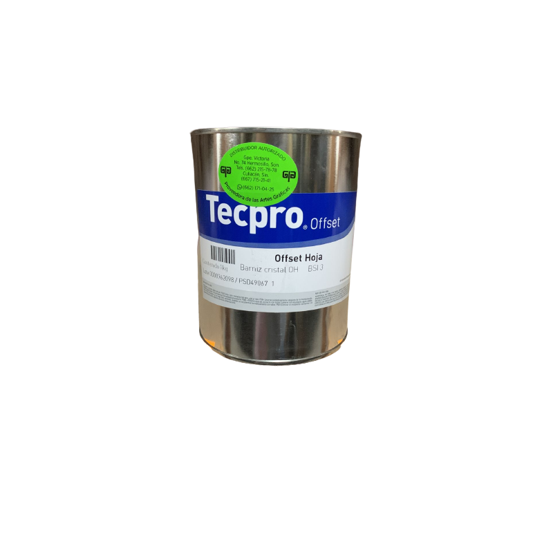 BARNIZ CRISTAL OH CLAVE	BSI 3 CONTENIDO 1 KG MARCA	TECPRO SANCHEZ	PRODUCCION EN MEXICO