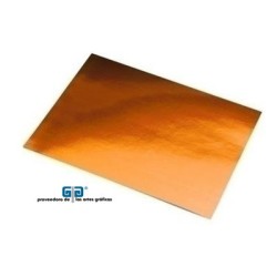 CARTULINA METALICA OCRE ECG 50X65 230 G