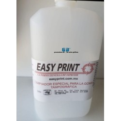 LIMPIADOR PARA GOMA TAMPOGRAFICA  1 LITRO