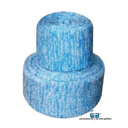 MOLLETON O FIBRATEX AZUL 3 F DE 8.5 CMS