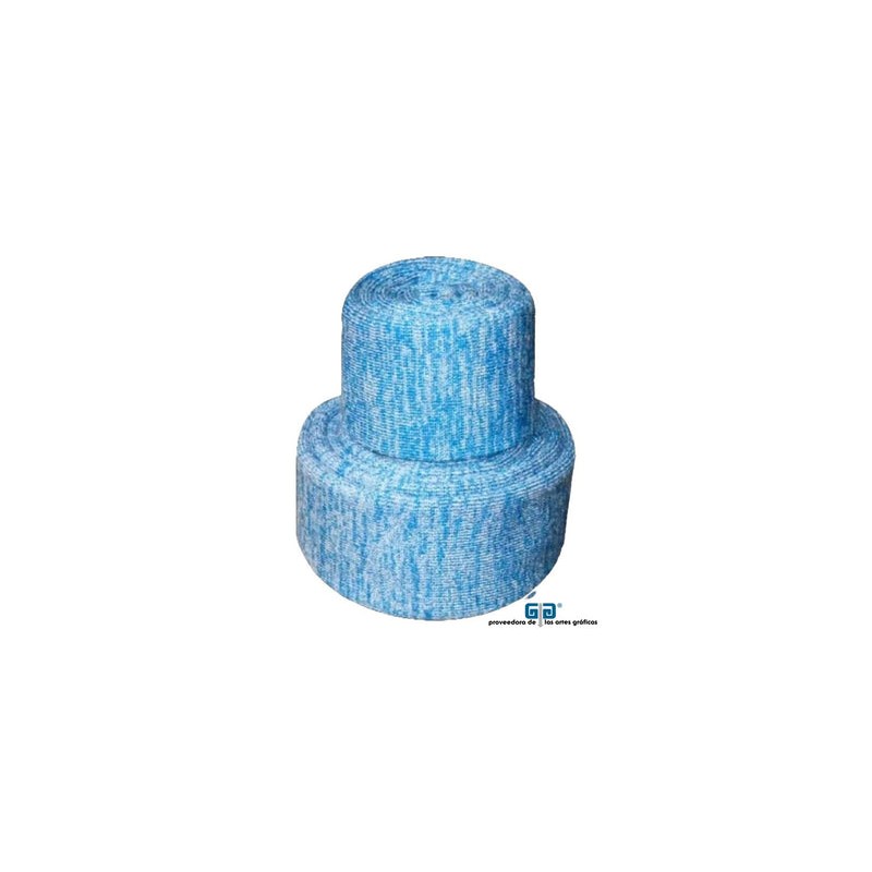 MOLLETON O FIBRATEX AZUL 4 F (1-B) DE 7 CMS