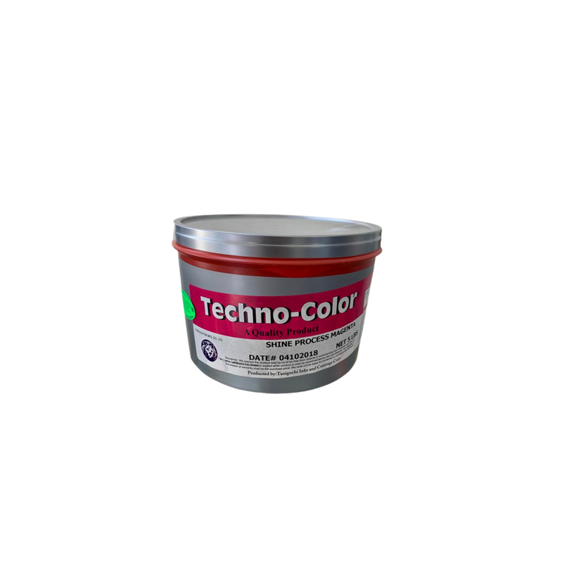 TINTA	PARA PRENSA OFFSET	COLOR	MAGENTA PROCESS	CONTENIDO 2.27 KG	MARCA	TECHNOCOLOR	PRODUCCION EN ESTADOS UNIDOS