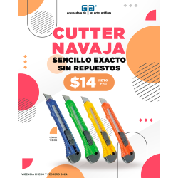CUTTER NAVAJA SENCILLO EXACTO