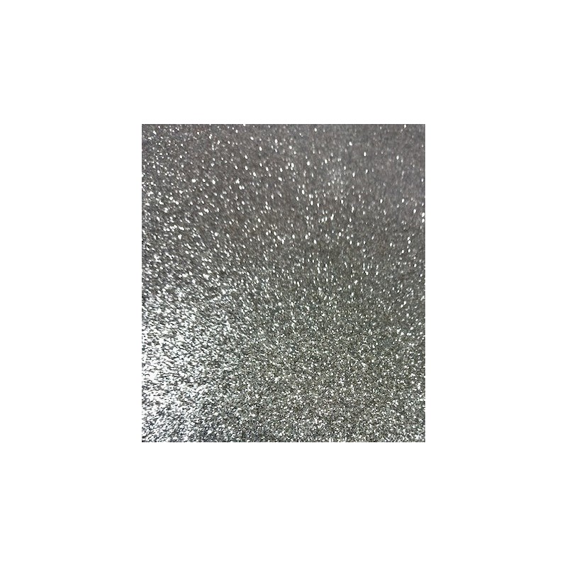 CARTULINA GLITTER PLATA 50X60 ECG 280 GRS