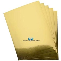 CARTULINA METALICA ORO ECG 50X65 230G AF