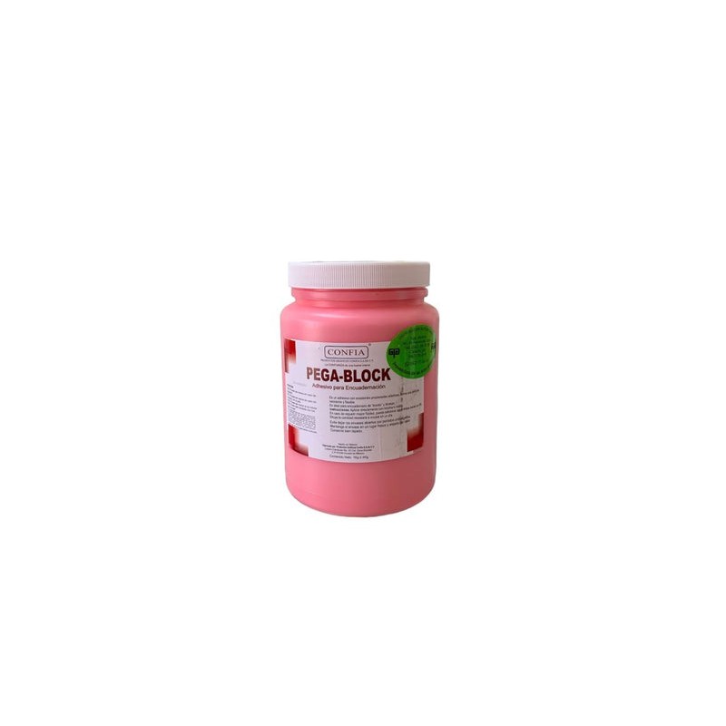 PEGAMENTO ROJO PARA ENCUADERNACION DE PAPEL Y CARTON, 1 kilo / 1 Litro Líquido