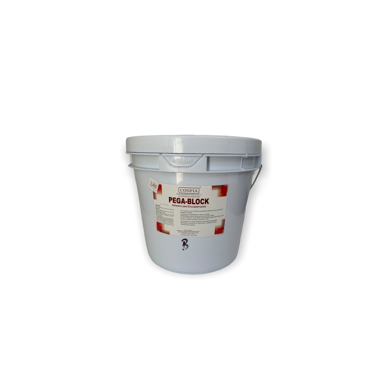 PEGAMENTO BLANCO PARA ENCUADERNACION DE PAPEL Y CARTON 4 kilos / 4 Litros Liquido