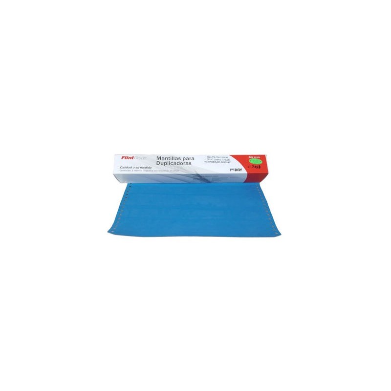 MANTILLA PARA PRENSA 280X470 CON 17 PERFORACIONES, DE PUNTO, 4 CAPAS