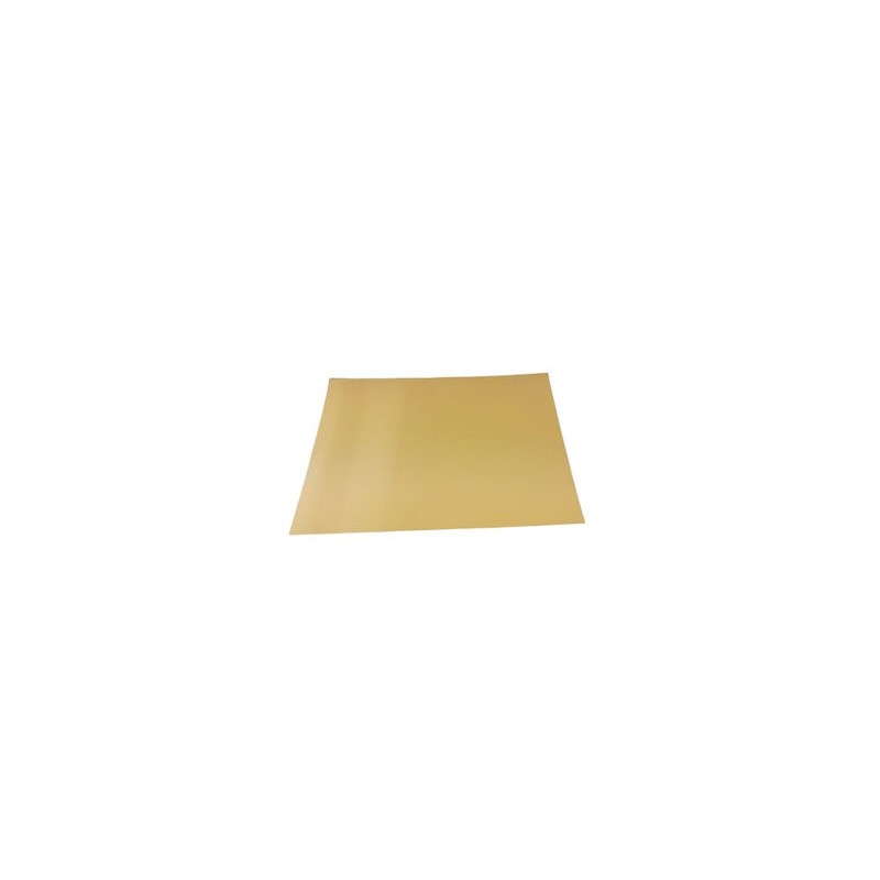 PAPEL TIMPANO COLOR ORO CALIBRE 0.10 CON 10 HOJAS  61X76 CMS