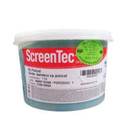 VERDE BANDERA POLICAT TINTA 1 K R2 5023. TINTA EPOXICA PARA VIDRIO, ALGUNOS PLASTICOS (POLIETILENO, POLIPROPILENO) Y METALES.