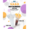VASO BOTANERO CON POPOTE CAPACIDAD 600 ML