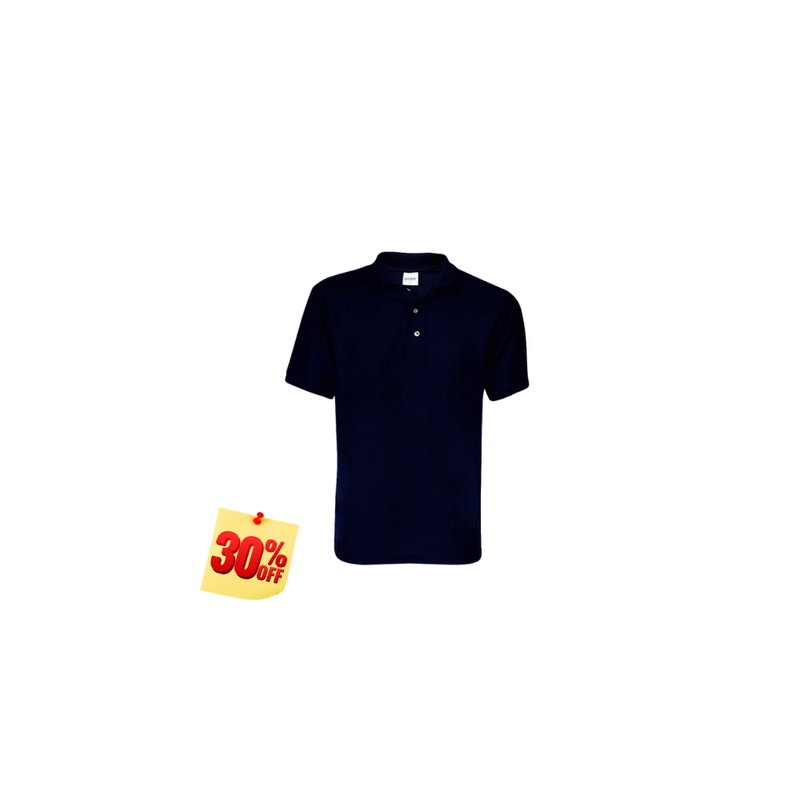 PLAYERA POLO 50% POLIESTER, 50% ALGODON/PREM 230GR MUJER AZUL MARINO TALLA L YTISPA