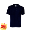 PLAYERA POLO 50% POLIESTER, 50% ALGODON/PREM 230GR MUJER AZUL MARINO TALLA L YTISPA