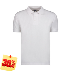 PLAYERA POLO 50% POLIESTER, 50% ALGODON/PREM 230GR HOMBRE BLANCA TALLA XL YTISPA