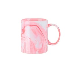 TAZA MARMOLEADA ROSA 11 OZ PARA SUBLIMAR