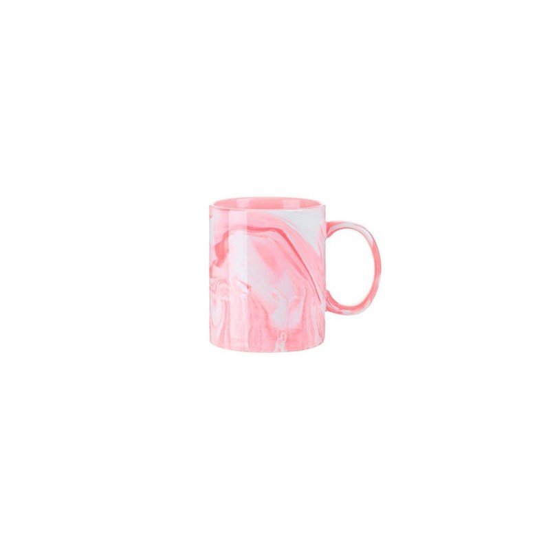 TAZA MARMOLEADA ROSA 11 OZ PARA SUBLIMAR