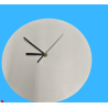 RELOJ REDONDO ESTIRENO SENCILLO CON MECANISMO Y MANECILLAS