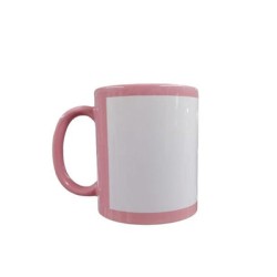 TAZA ROSA CON VENTANA 11 OZ