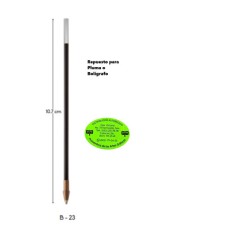 REPUESTO TINTA NEGRA PAQUETE 100 PIEZAS