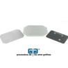 BOTON PUBLICITARIO RECTANGULAR 2" X 3"