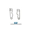 ALFILER, SEGURO O BROCHE METALICO PARA GAFETE CON 50 PIEZAS  2 CMS